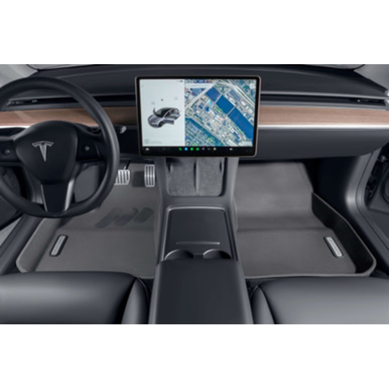 2017-2025 Tesla Model 3 Front & Rear Floor Liners (3-Piece)