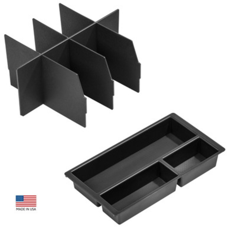 Chevrolet Suburban and Tahoe / GMC Yukon and Yukon XL 2015-2020 Center Console and Tray Organizer Set