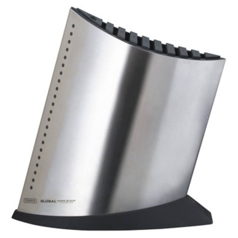 Ship Shape Knife Block – Stainless Steel