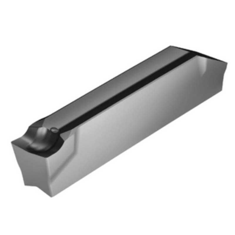 Walter GX Grooving & Parting Carbide Insert, CF5 Chipbreaker, Grade WSM43S, Neutral Lead Angle, 0.008 Radius, 0.157 Insert Cut Width, Insert GX24-3E400N02-CF5