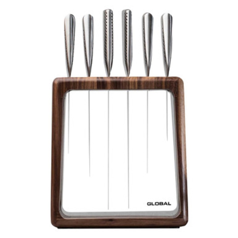 Hashira 7pc Knife Block Set – Walnut