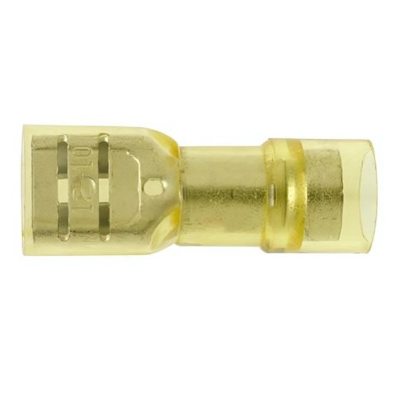 Crimp Term Female Yellow Blade 10pce