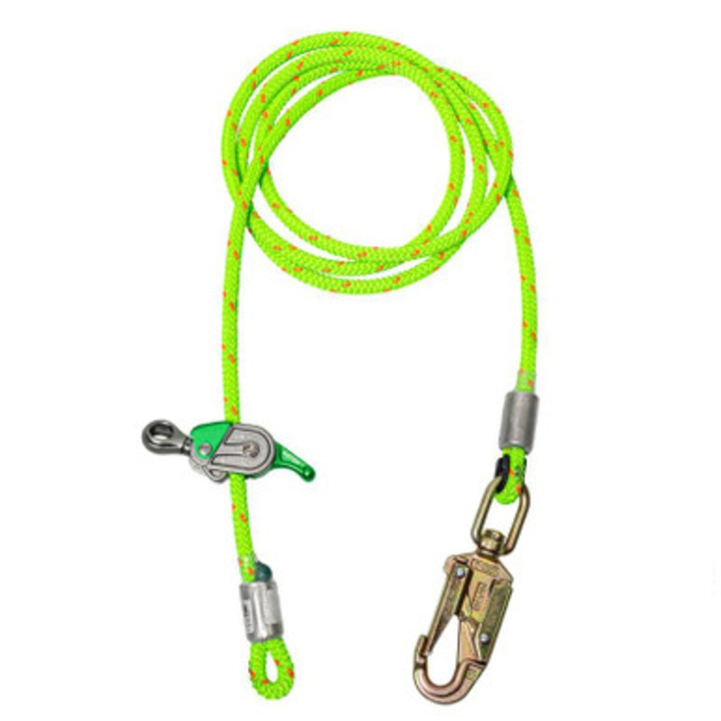 Notch  Wirecore Flipline with Notch Glide Rope Grab
