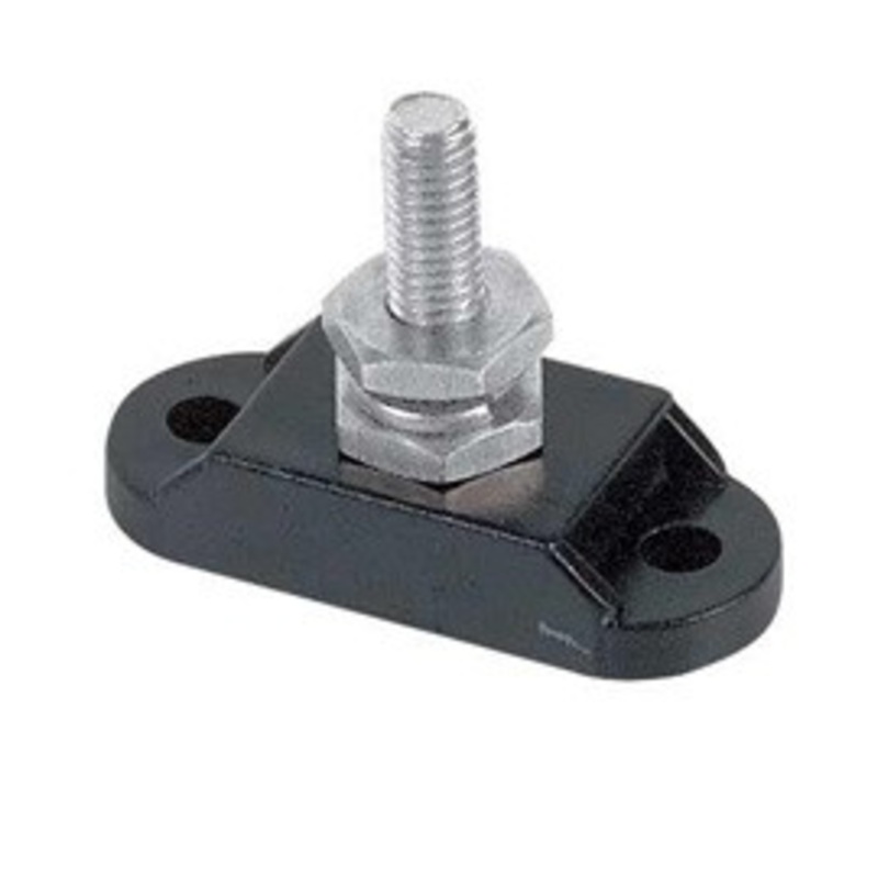 Stud Single 6mm Black