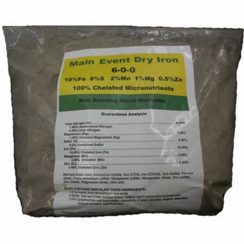 Main Event Dry Chelated Iron