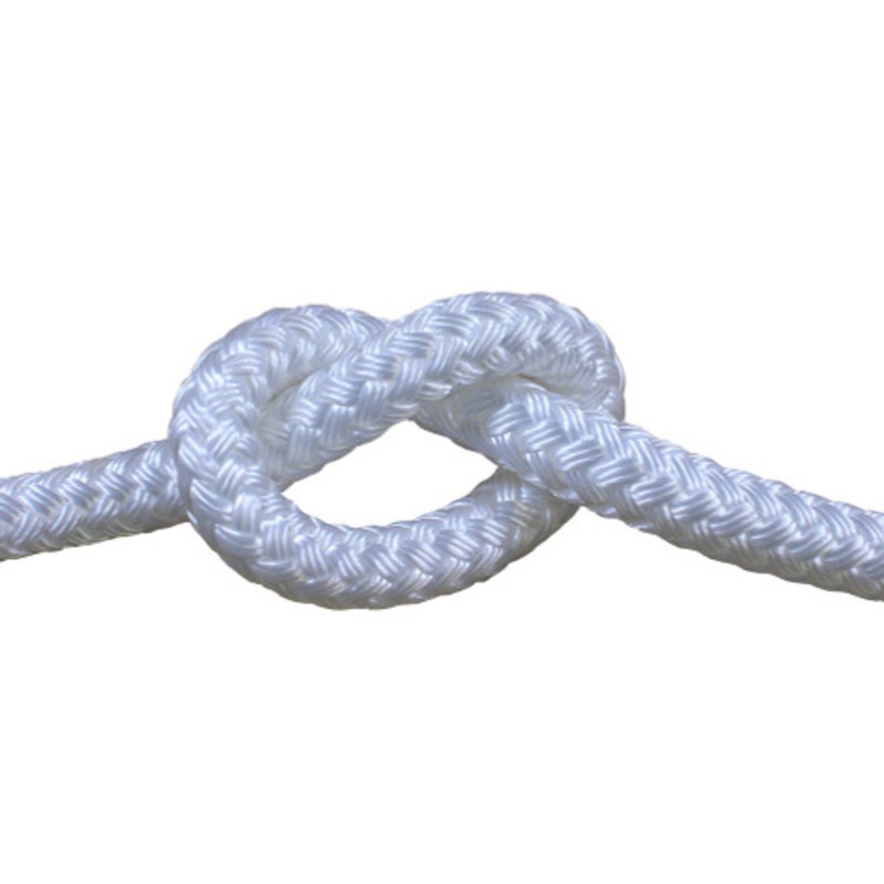 White Double Braid 12mm x 1metre