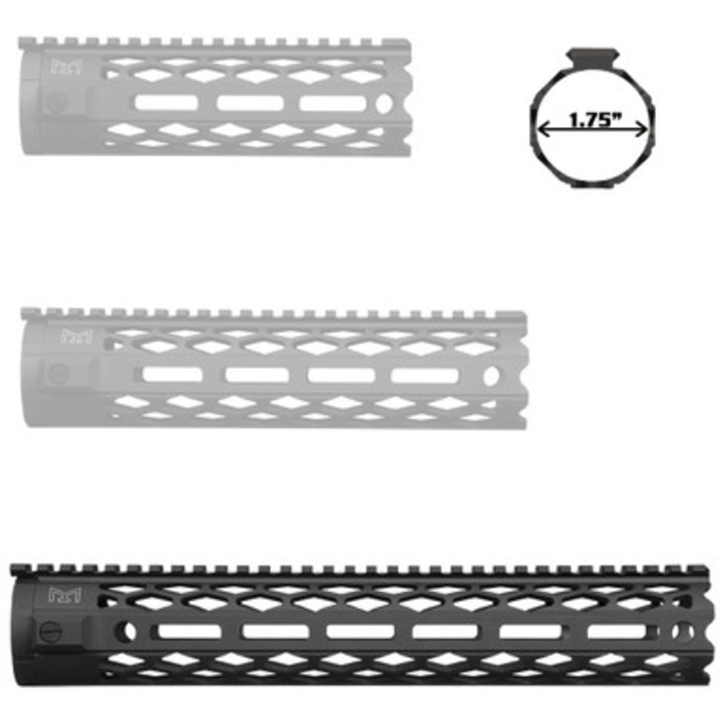 Black Diamond AR-15 M-LOK Handguard, Rifle Length (12.6)