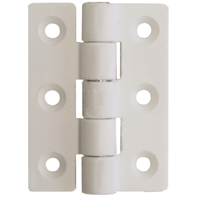 Nylon Butt Hinge – White 89mm