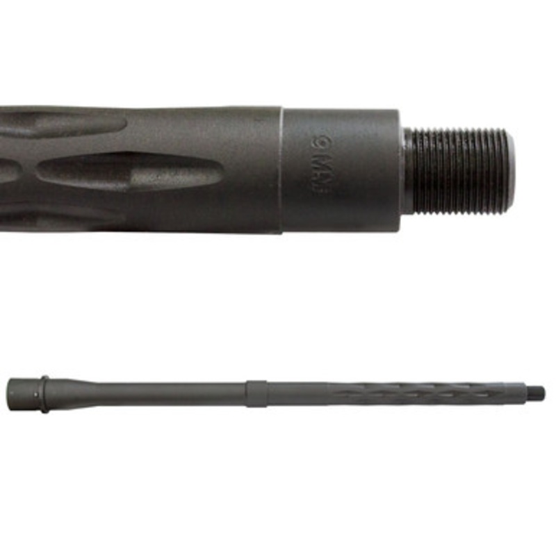 9MM AR BARREL, 16, THREADED, FLUTED, 1:14 TWIST – YHM-90-TF