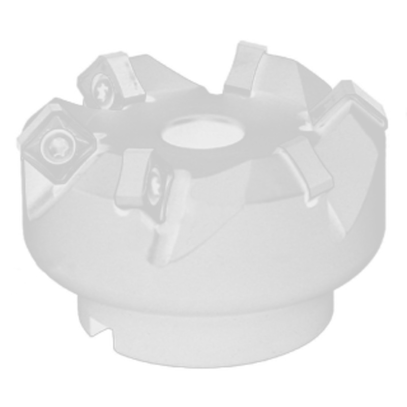 Akuma 45 Indexable Face Mill Set w/CM30K Inserts, 2.5 Cut Diameter