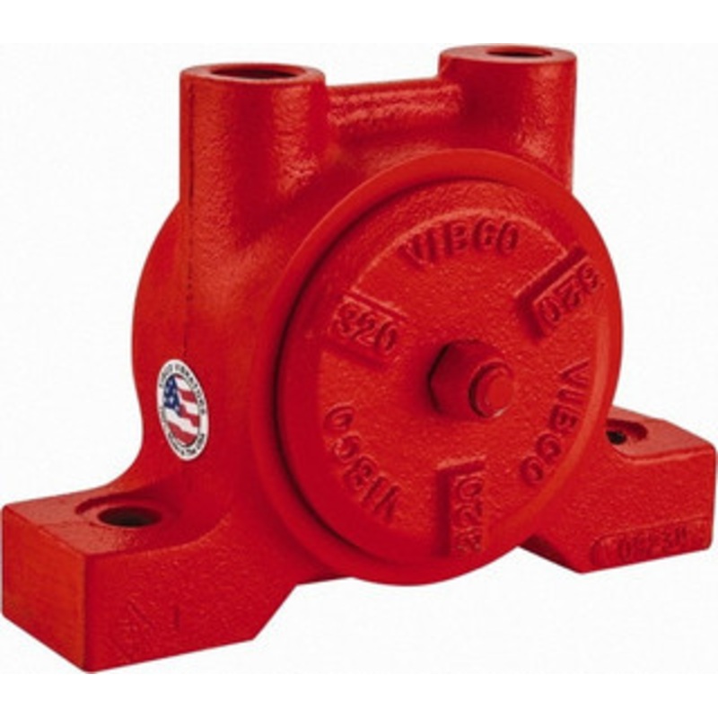 Vibco Vibrators 600 Lb. Force, 10 Cubic Feet per Minute, 6,800 RPM, 70 Decibel, Pneumatic Vibrator 6 Long x 4 Wide x 4-7/8 High, 3/8 Port Inlet, 1/2 Port Outlet BVS-320CI – 36674687
