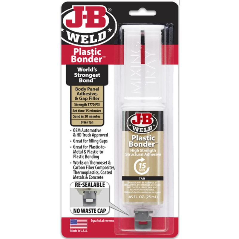JB Weld Plastic Bonder 25ml