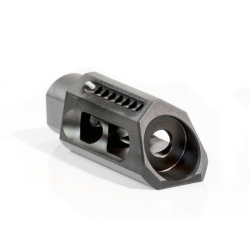 Slant 7.62 Muzzle Brake/Compensator Hybrid (5/8-24) – YHM-3085-MB-A