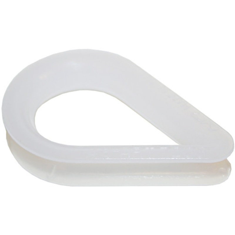 Thimble -White Nylon 24mm