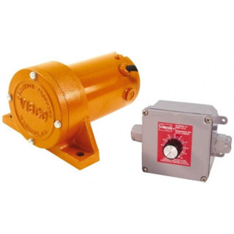 Vibco Vibrators 1 Phase, 1.3 Amp, 115 Volt, 6-3/4 Long, Electric Vibrators 0 to 100 Lbs. Force, 68 Decibels SCR-100 – 36674422