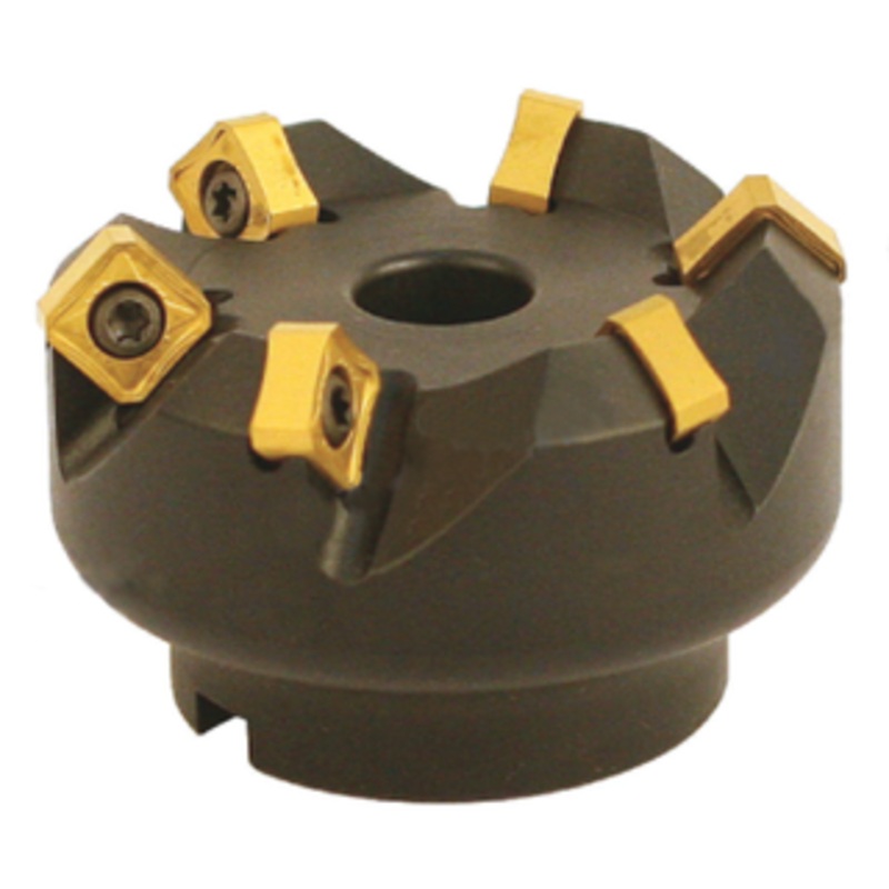 Akuma 45 Indexable Face Mill Set w/PM15M Inserts, 2.5 Cut Diameter