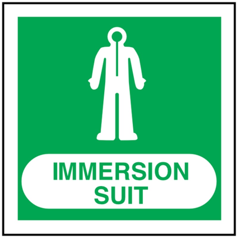 Label ‘Immersion Suit’ Glow In The Dark