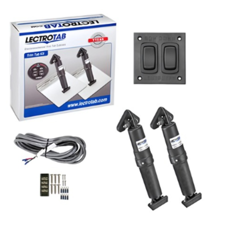 Lectrotab Trim Tab Kit – Standard 11 9/16-inch (No Plates)