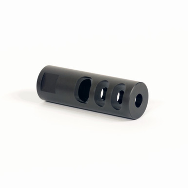 Low Profile Muzzle Brake (1/2×28) – YHM-25-A