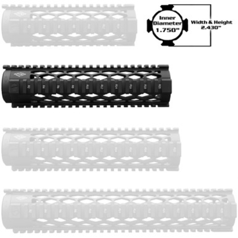 Mid-Length Diamond Picatinny Handguard (9.3)