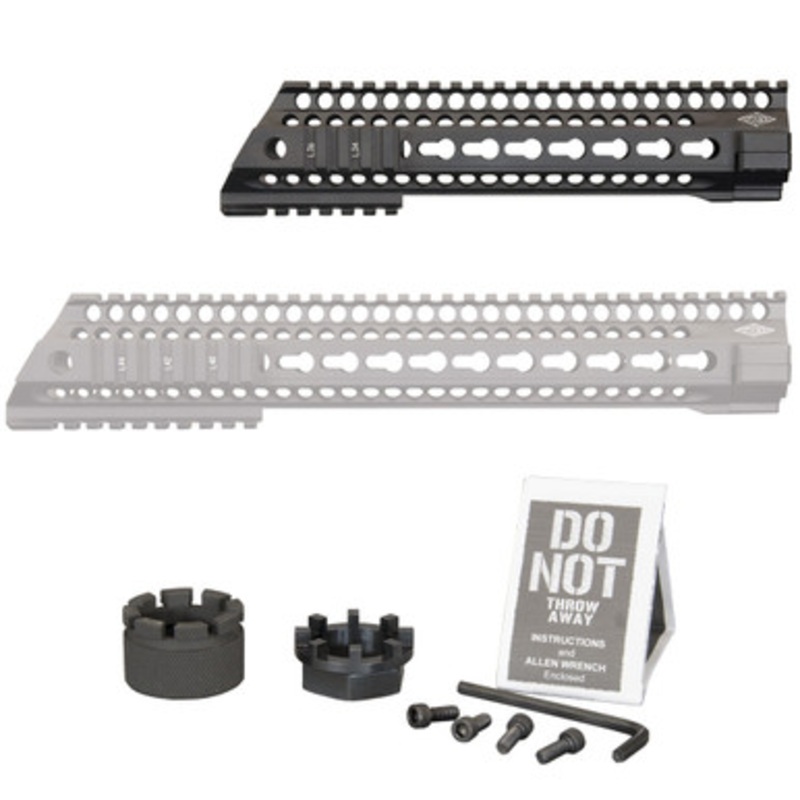 SLR Keymod AR-15 Handguard, Smooth Slant (9.5)