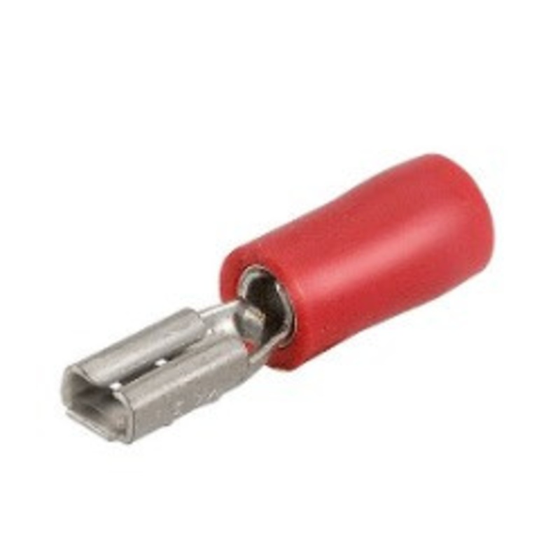 Crimp Terminal Female Blade Red 3mm