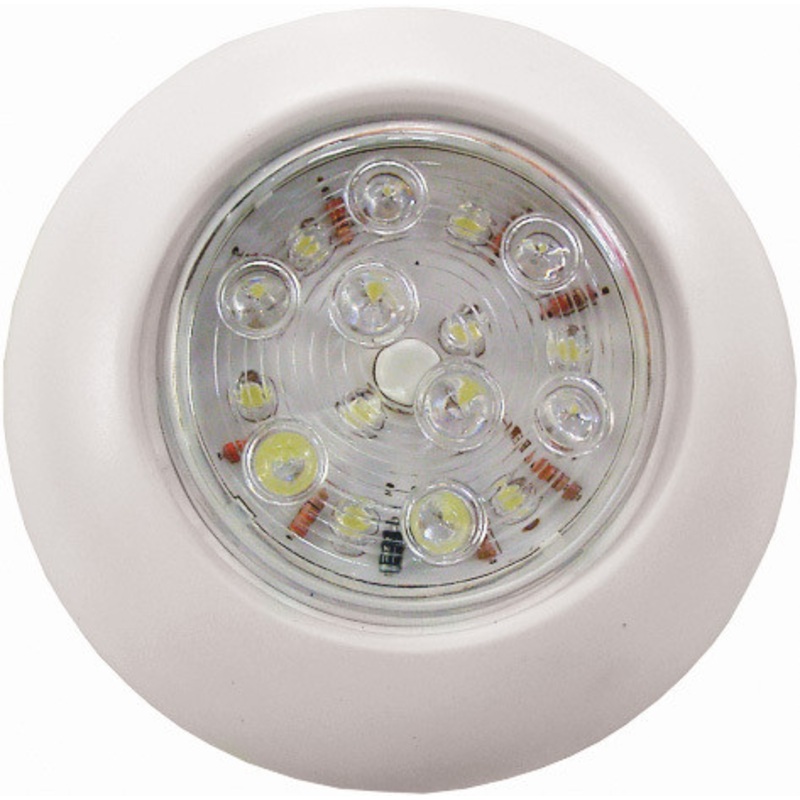 Light LED Wht Sfc Mnt 12v