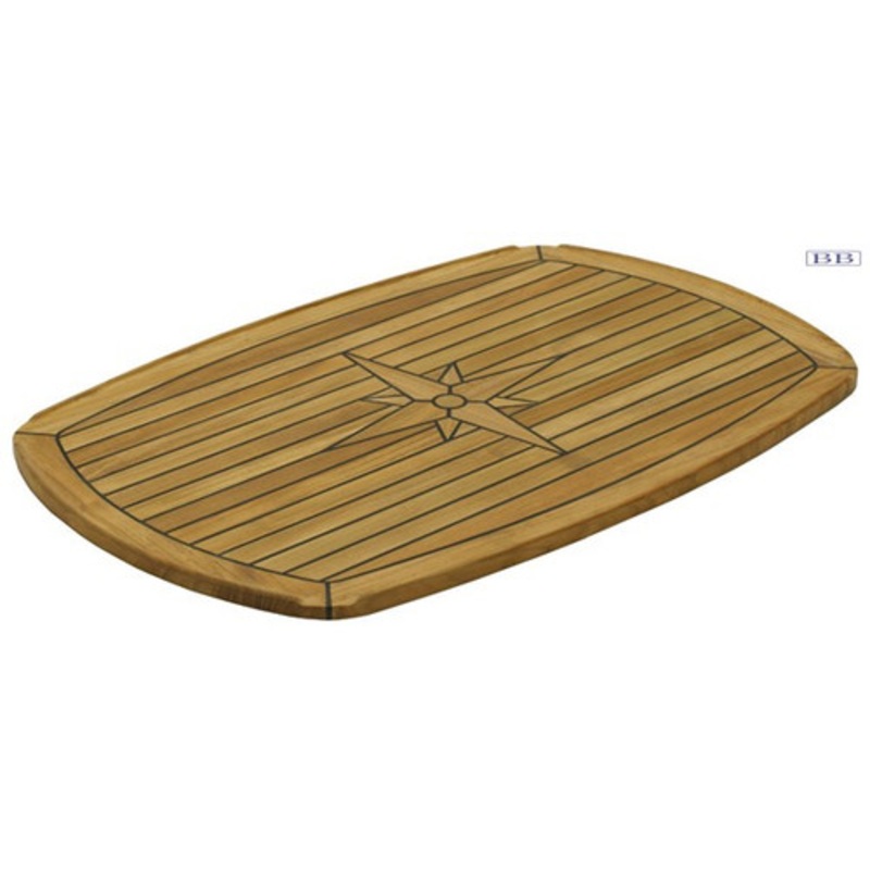 Table Top Teak Veneer – 610 x 940mm