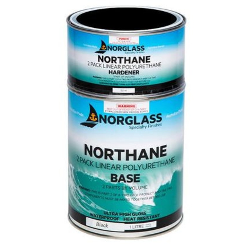 Northane Gloss Black 2pack 1 litre