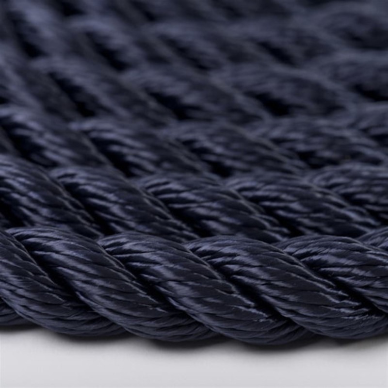 Rope Poly 3 Strand Black 20mm x 100 metres