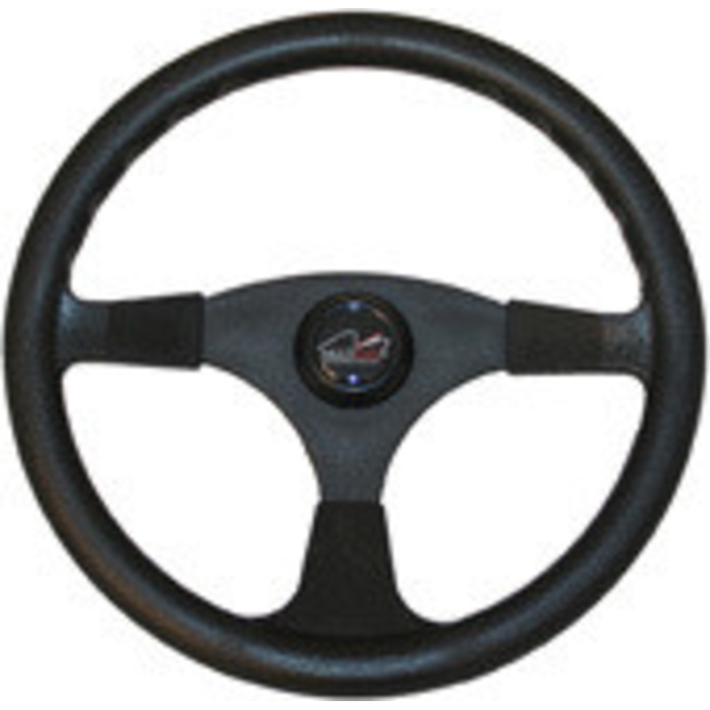 Sports Wheel 3 Spoke Black