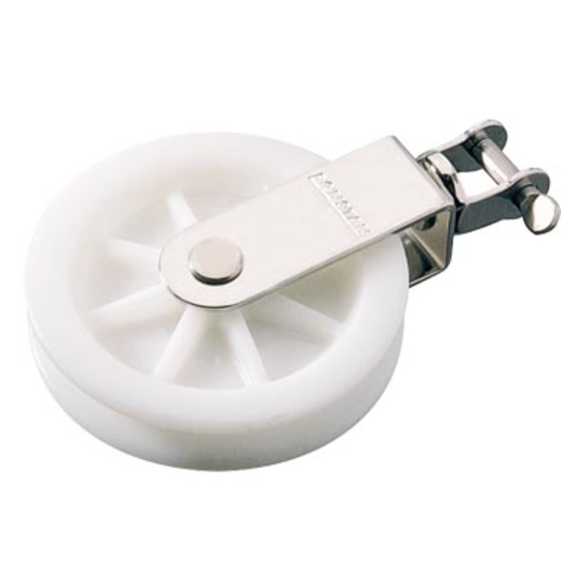 Steering Pulley Single Swivel Shackle Head