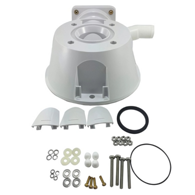 Base & Elbow Kit for Jabsco Electric Toilet