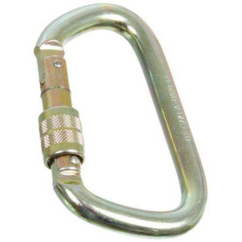 U0772 Penn Steel Screwgate Carabiner