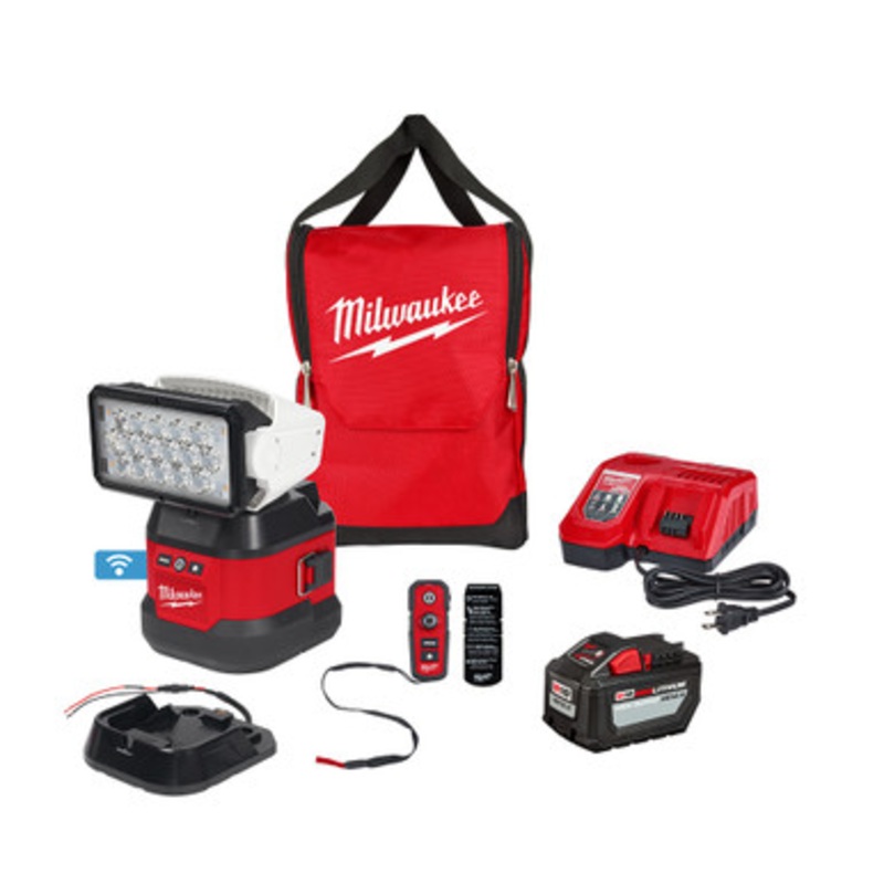 Milwaukee M18 Utility Remote Control Search Light Kit