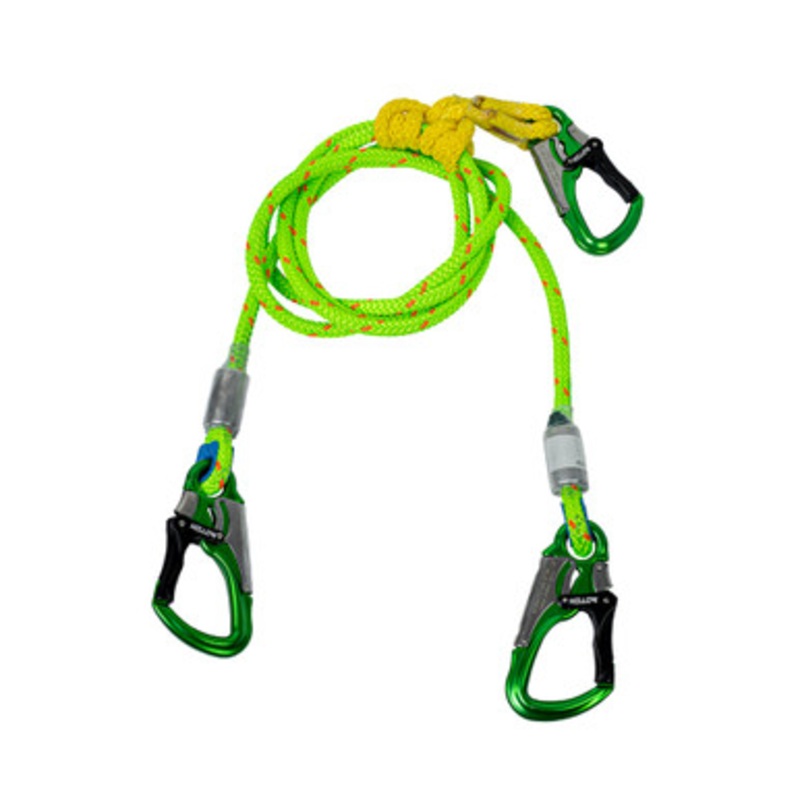 Rope Logic 2 in 1 10′ Wirecore Lanyard w/ Notch Triple Action Snap