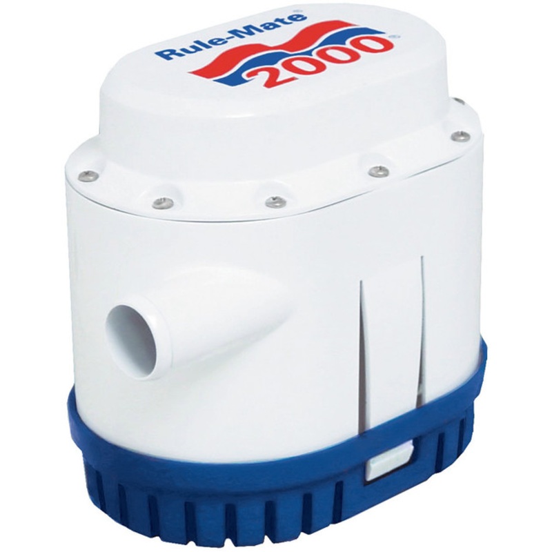 Rule-Mate Automatic 2000 GPH Bilge Pump 24v