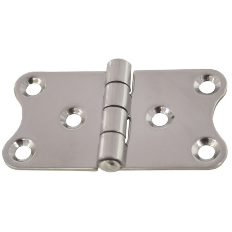 Stamped Hinge 80mm S/S