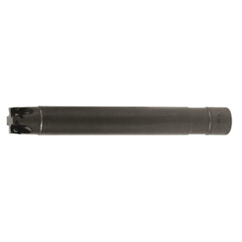 Akuma 90 Degree Indexable End Mill for 4 APKT1003 Inserts, Cutting Dia. 1, Shank Dia. 1, 7.870 OAL – APPS.10.100.R-L.100