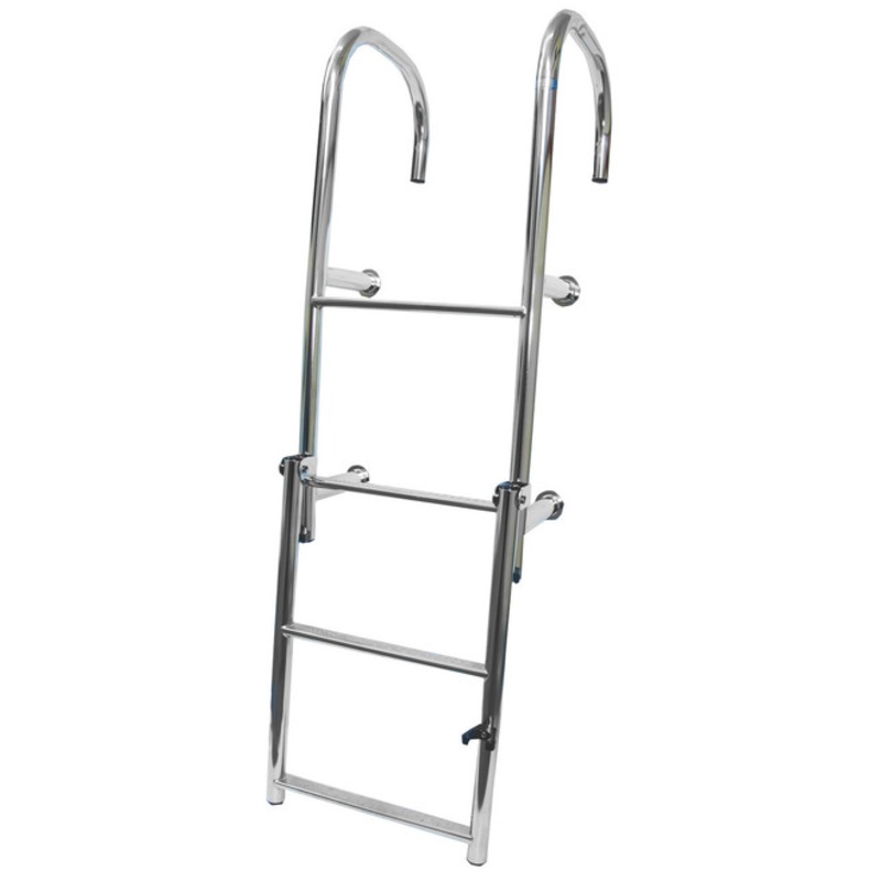 Ladder Stainless Steel 4 Rung Step-Thru