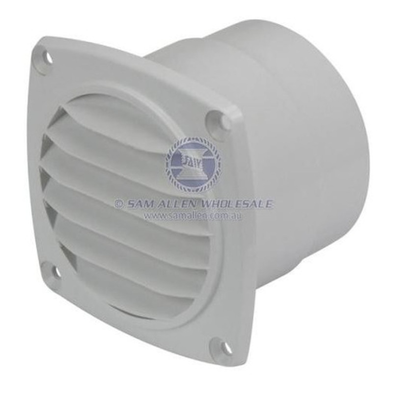 Vent Flush Mounting with Tail 75mm