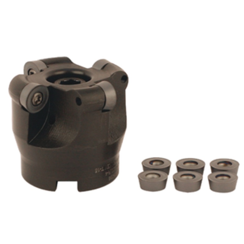 Akuma Indexable Face Mill Set w/PM20M Inserts, 2 Cut Diameter