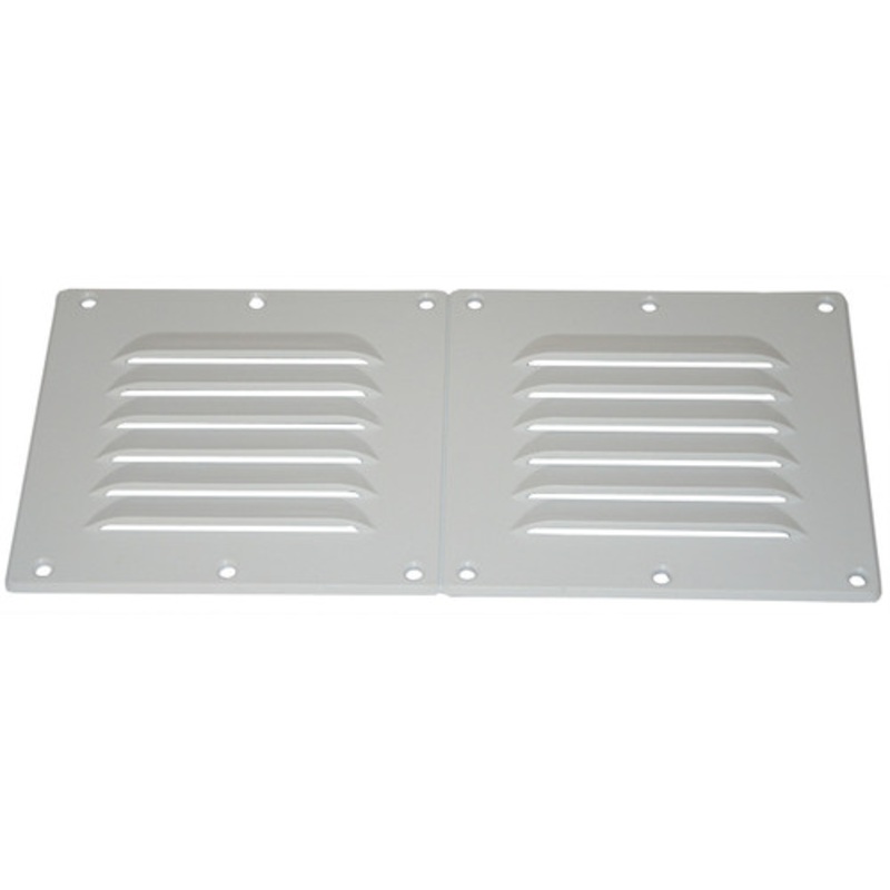 Louvre Vent White 255 x 115mm