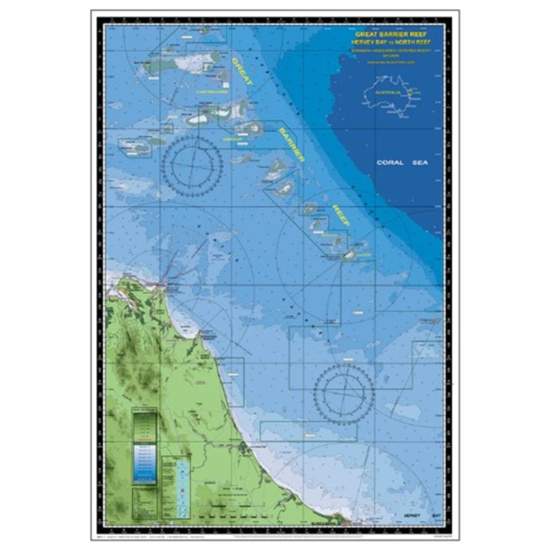 Chart Hervey Bay North Reef