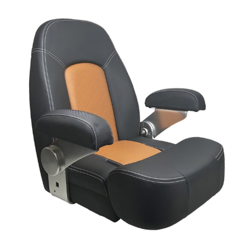 Seat HM58 Deluxe Flip-Up Black/Cognac