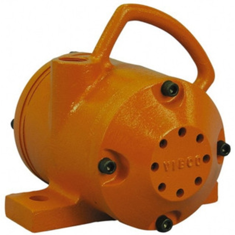 Vibco Vibrators 2,000 Lb. Force, 35 Cubic Feet per Minute, 6,000 RPM, 78 Decibel, Pneumatic Vibrator 7-5/8 Long x 7-3/4 Wide x 7-3/8 High, 3/4 Port Inlet, 3/4 Port Outlet CCF-2000 – 36674745