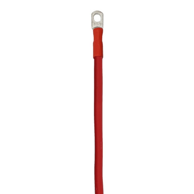 Battery Cable 2 B&S 46cm RED