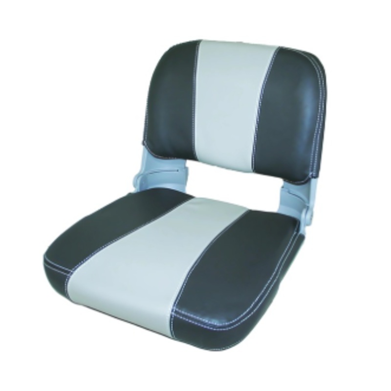 Seat SS48 Folding Padded Charcoal/Grey