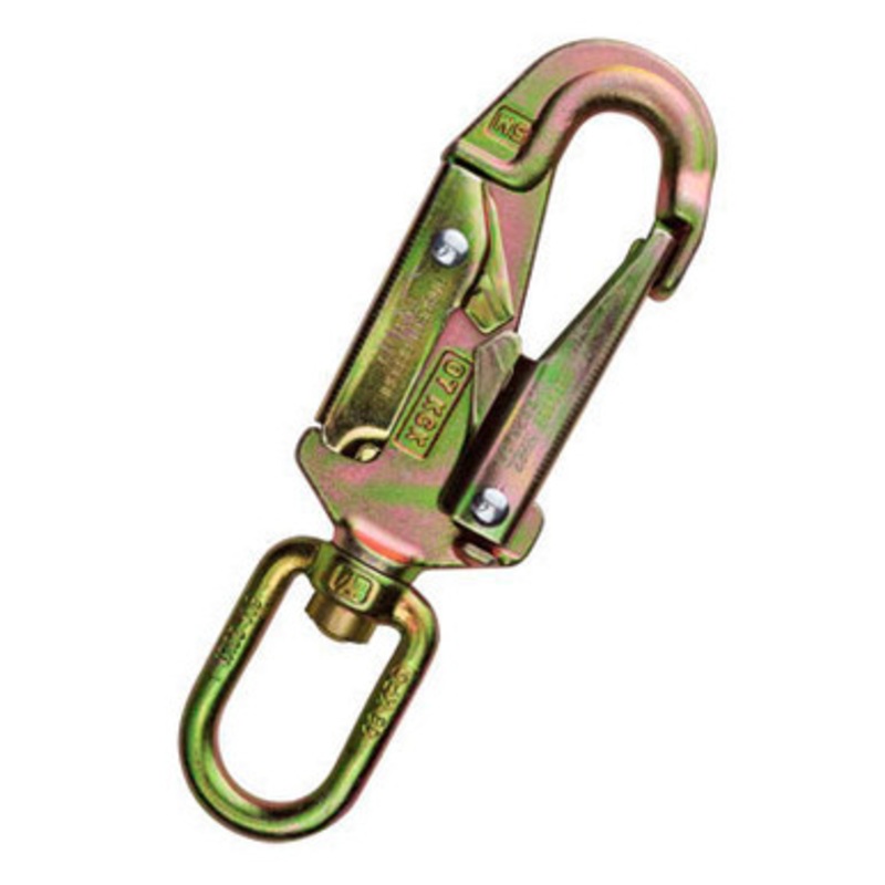 Locking Steel SWIVEL Rope Snap