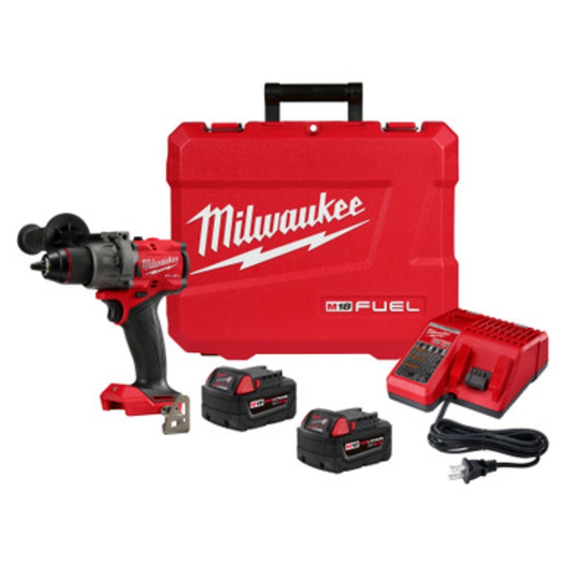 Milwaukee M18 FUEL 1/2 Hammer Drill Driver Kit
